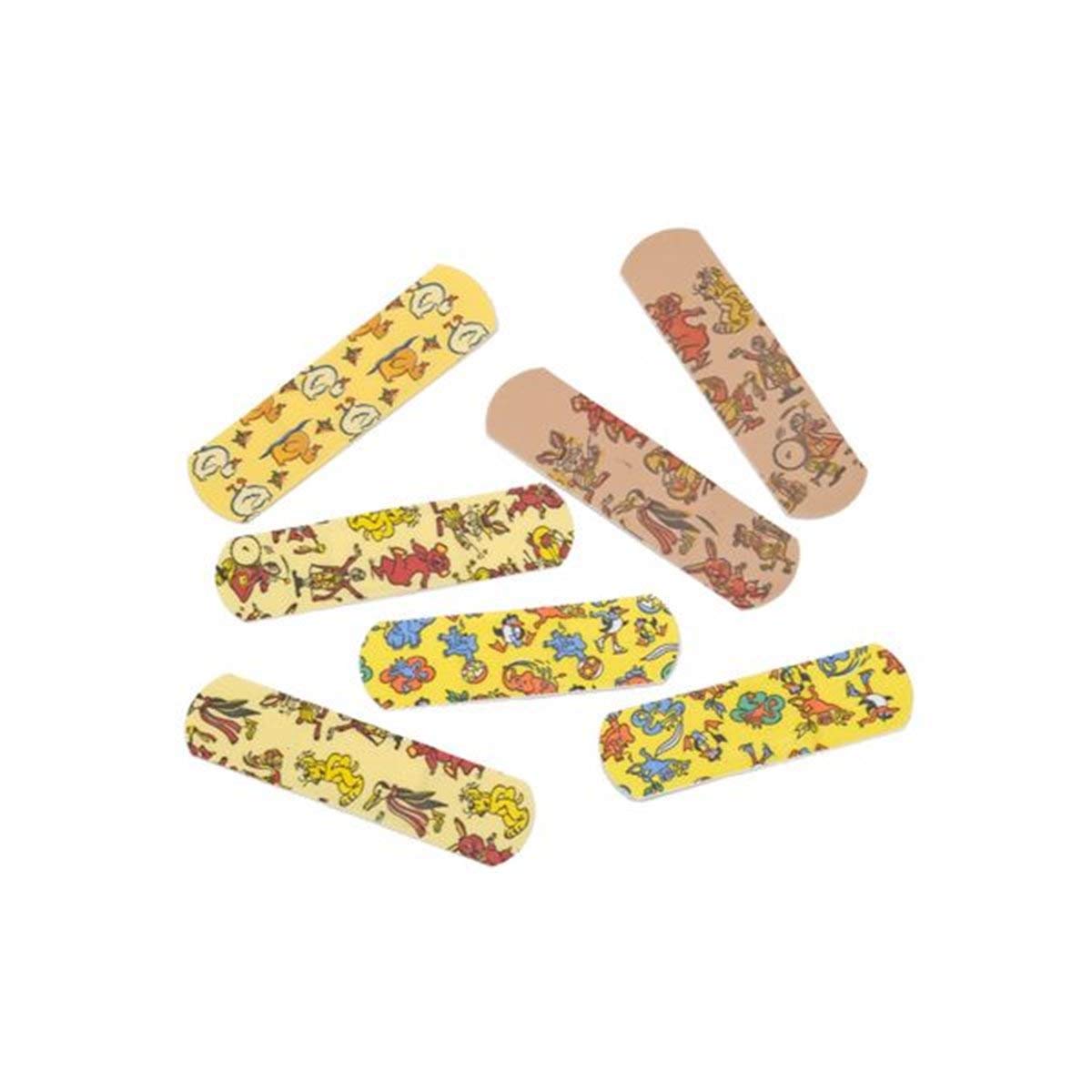 LEINA-WERKE REF 71250 Kinder-Pflaster, 19 x 72 mm, Wasserfest, Bunte Motive