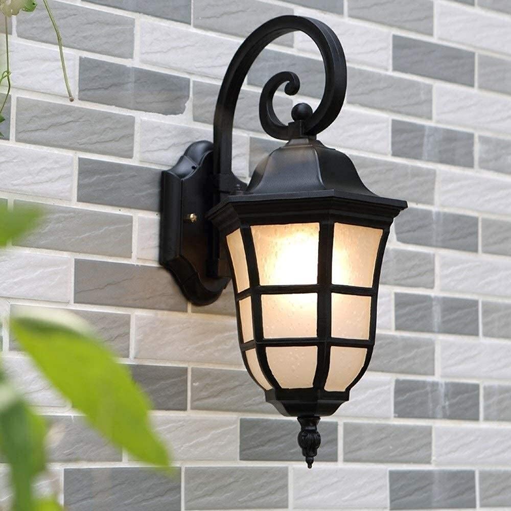 Applique de balcon style grange rétro pour allée et jardin BROLEO E27