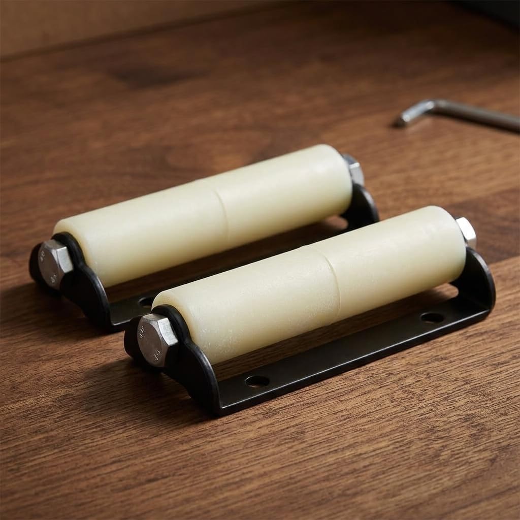 RV Slide Out Roller 2 Sets Nylon Dual Replacement for in-Wall