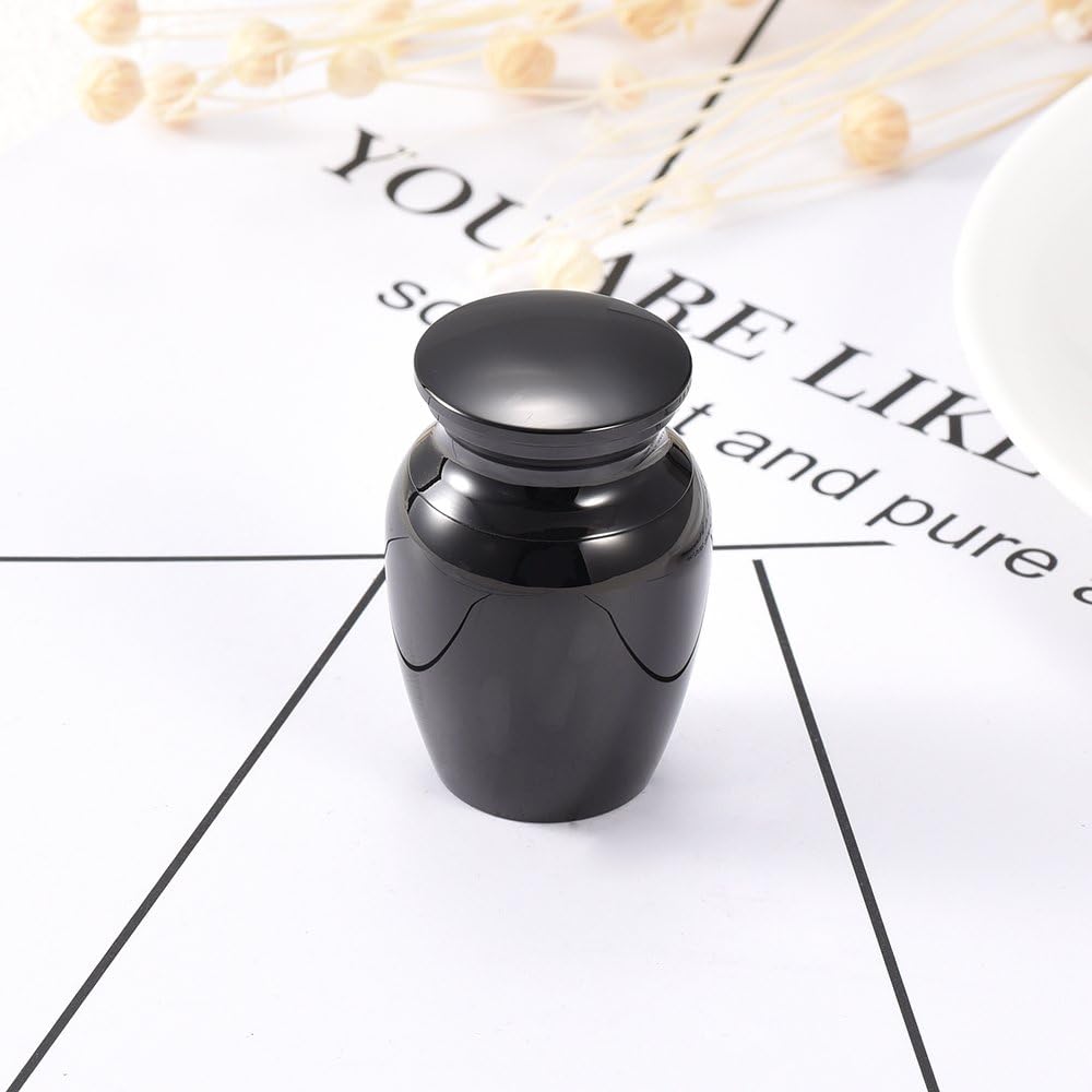 constantlife Cremation Urns for Human Ashes Small Keepsake Urns Stainless Steel Jar (Customize)