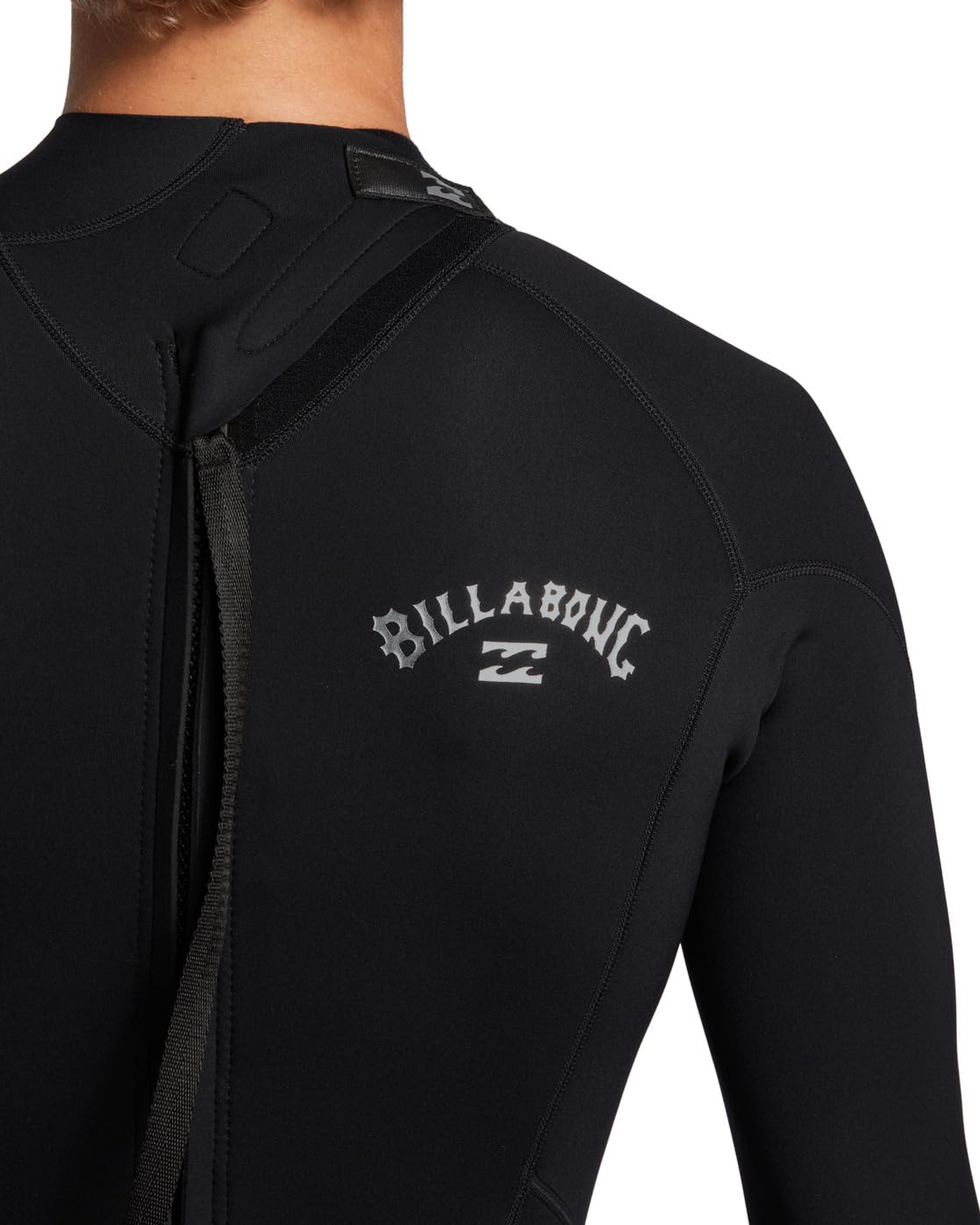 Billabong Traje de Neopreno para Hombre, 5/4 mm, Cremallera Trasera, Entrepierna Alta, Punto de Carga Reforzado, Color Negro