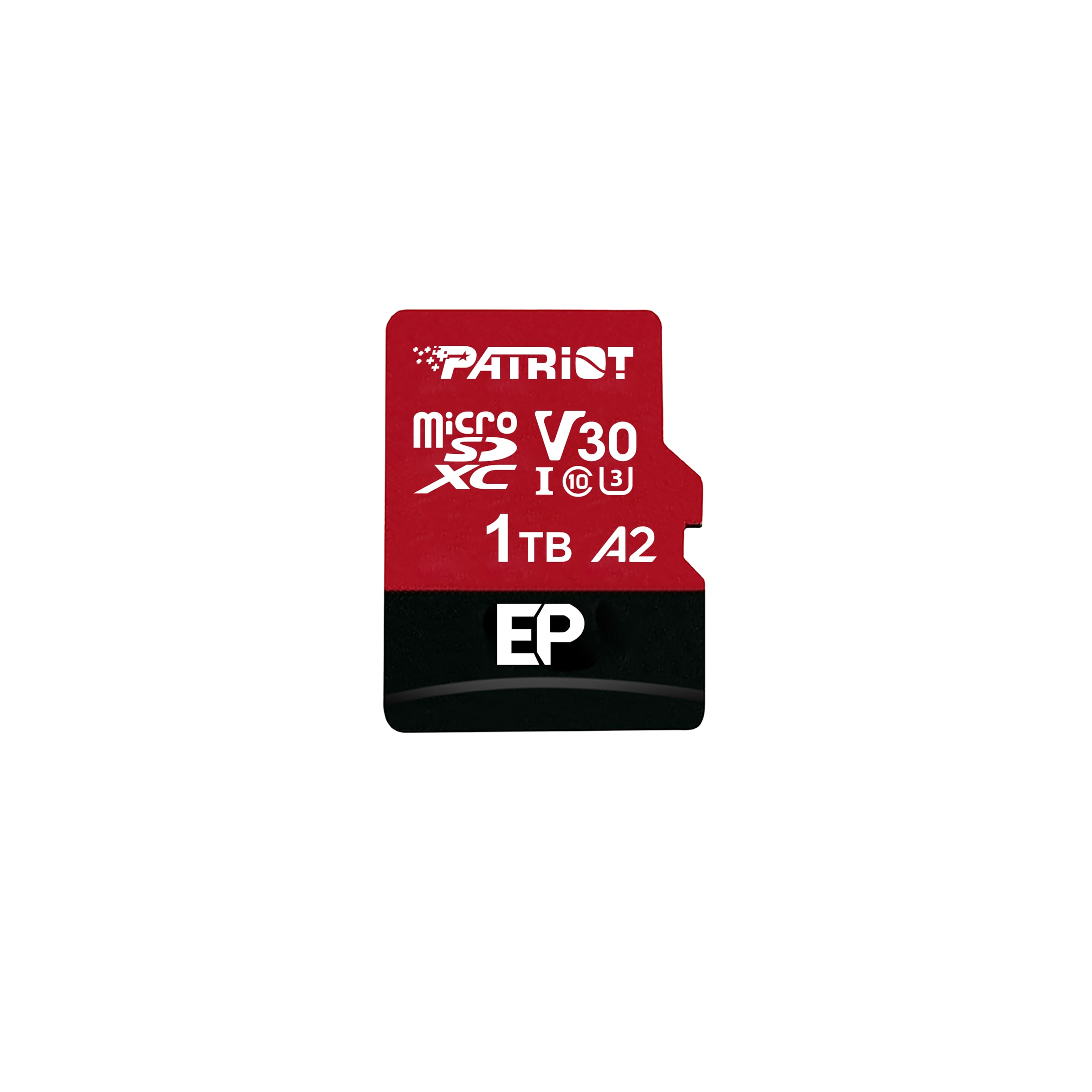 Patriot Memory EP Series 1TB Micro SDXC V30 A2 UHS-I U3 4K UHD Memory Card - PEF1TBEP32MCX