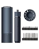 Electric Screwdriver Kit&comma; 12&plus;20 Extra Bits Enhanced Set&comma; 3&period;6V Cordless Screwdriver Rechargeable USB-C&comma; 3 Torque Settings&comma; 1500mAh Battery&comma; LED Light for Furniture&sol;Electrical Repairs