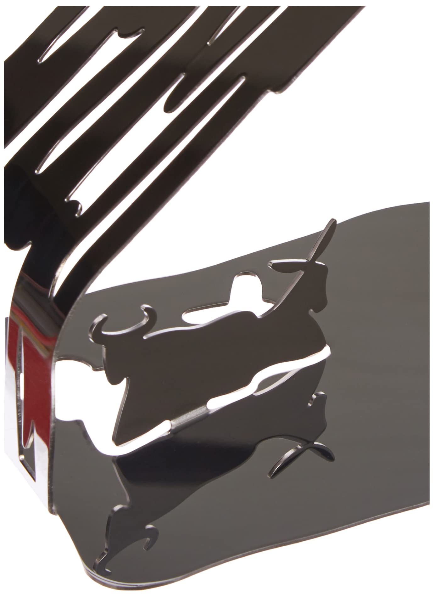 Alessi Bark Crib BM09 - Presepe di Design in Acciaio Inossidabile con Particolari Dorati, Lucido