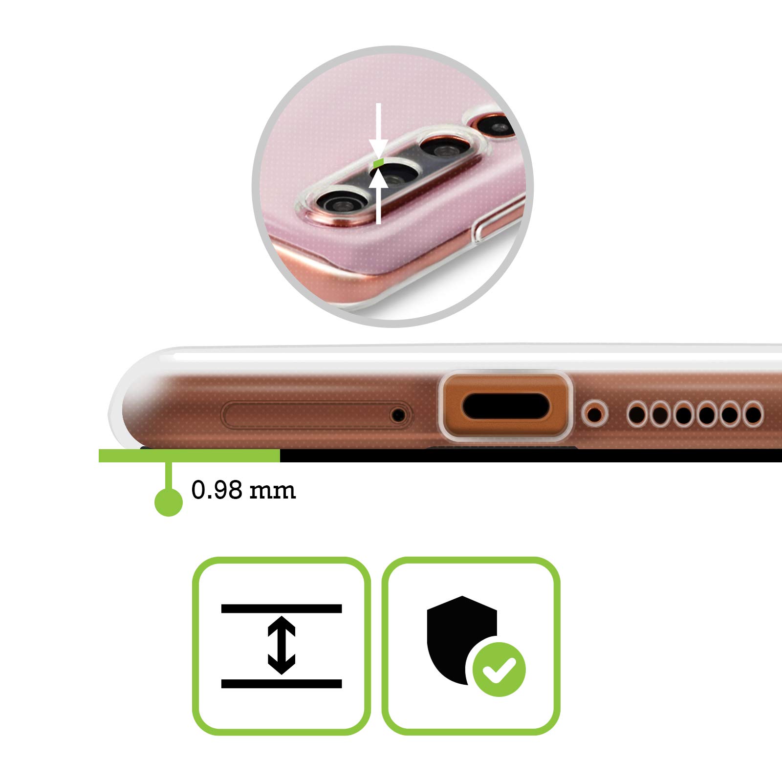 Head Case Designs Fussball-Sportshirt Handyhülle – Weiche Gel-Hülle Für Xiaomi Mi 10T Lite 5G