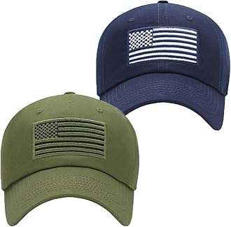 GEANBAYE American Flag Hats for Men Women Low Profile USA Baseball Cap Outdoor Dad Hat