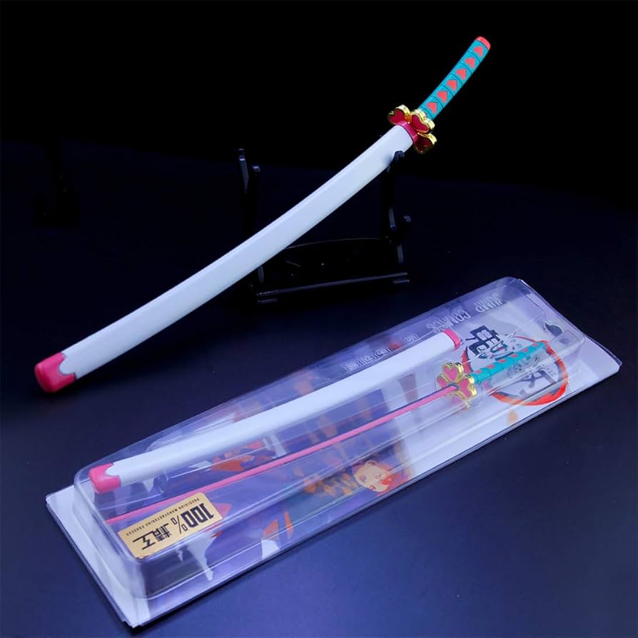 Amazon.co.jp: Wanqian おもちゃ 飾り 日輪刀 甘露寺 蜜璃 鬼滅