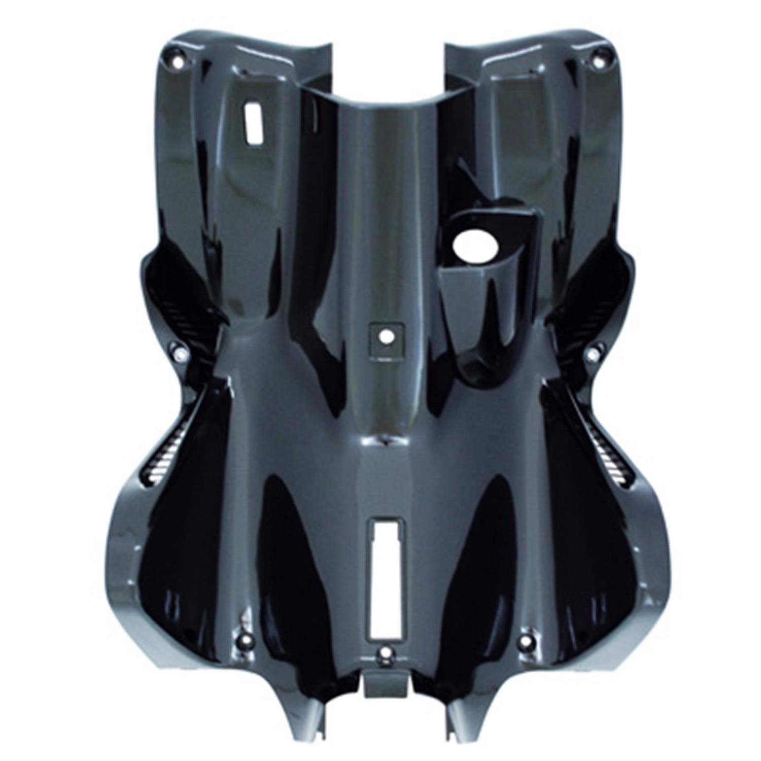 Tablier arrière noir brillant MBK Nitro résout vos problèmes de carénage cassé