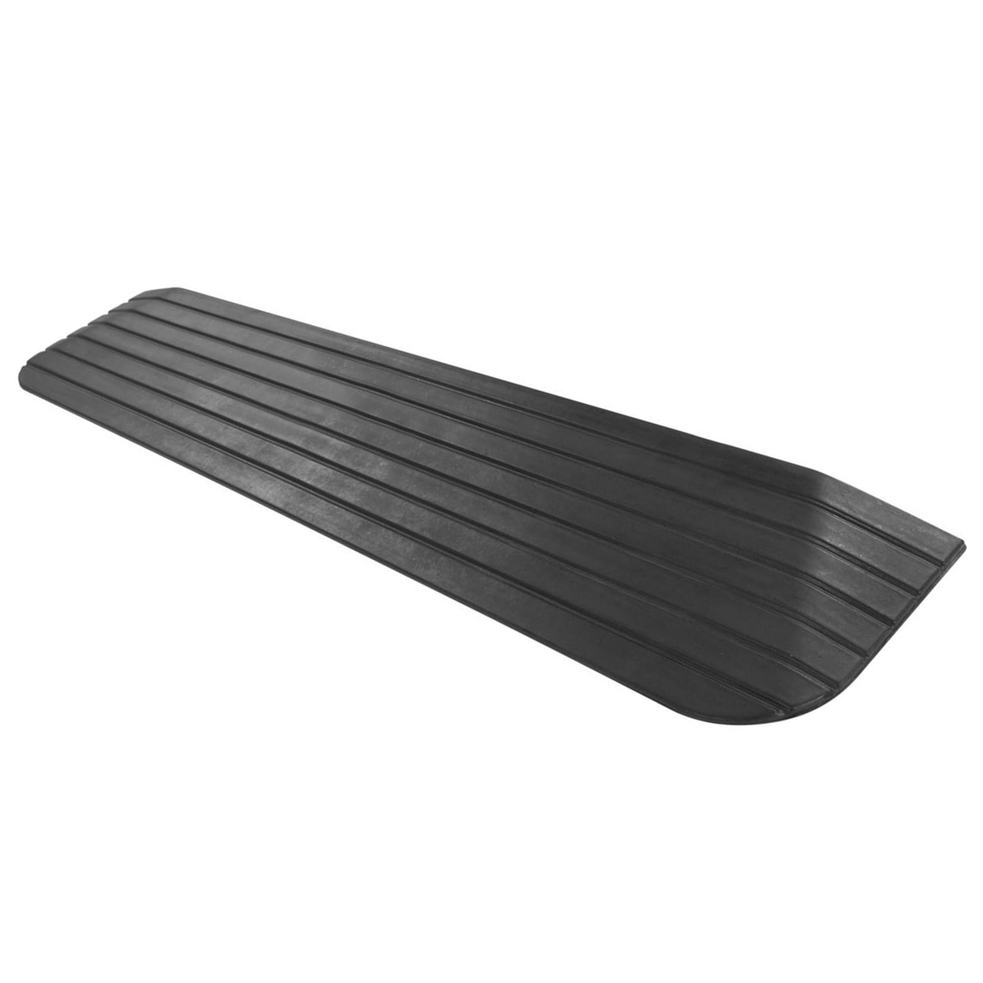 Silver Spring Solid Rubber Threshold Ramp, 1,500 lb Capacity, 1 In Rise