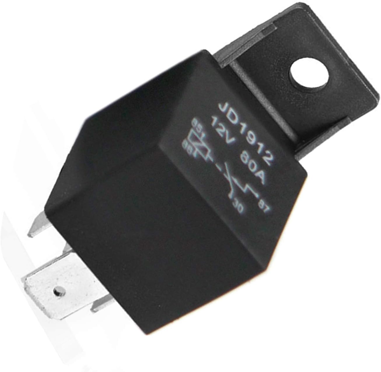 Disenparts Fuel Shut Down Cut Off Solenoid Relay 80A 12/14V 4Pin For