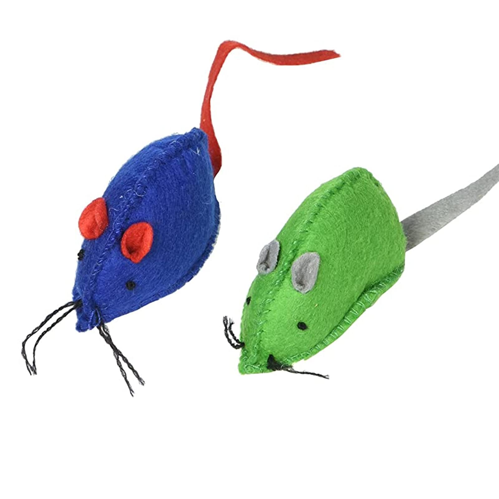 emily pets 2Pcs Creative Pet Cat Toys Fur Plush Fake Mouse Toy Kitten Cat Playing Toy - Color May Vary (B0BNKT2TMX) Amazon Price History, Amazon Price Tracker