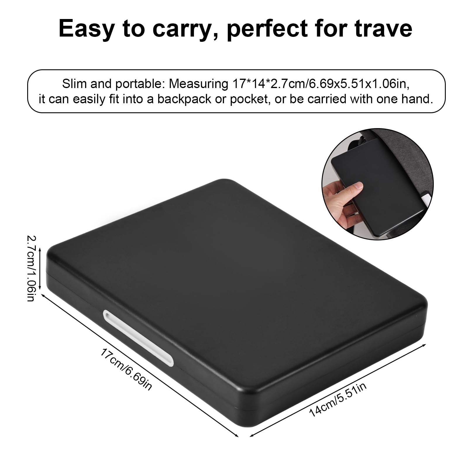 Custodia per Cartucce di Gioco per Gameboy GB GBC, Supporto Protettivo con Chiusura Magnetica e Slot in Silicone Contiene 16 Cartucce di Gioco for GB GBC Collezionisti - 3