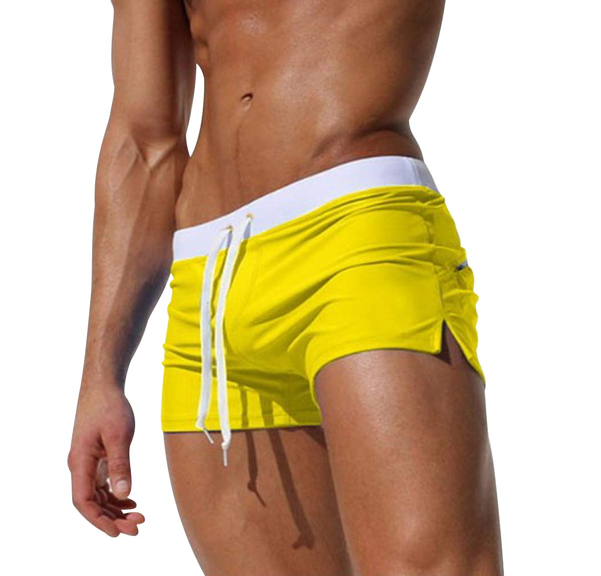 ODOKEI Bañador Natacion Hombre Bañadores Hombre Cortos Traje de Baño Trajes de Baño para Hombres Bañador Pantalon Piscina Surf Playa Caballero Boxeador Deportivo Pantalonetas Short de Baño Hombre Corto