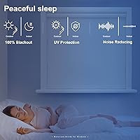 Vista 3 de JaeJaes Persianas enrollables motorizadas, persianas inteligentes opacas con control remoto eléctrico, compatibles con Alexa, color blanco, 20