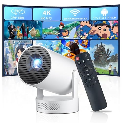2025NŐV vWFN^[ ƒp yAndroid TVځEWi-Fi6EBluetooth5.4E270°]zSalange ^ y HD掿 1080PΉ 4KfR[h Px `␳ HiFiXs[J[ USB/HDMI/X}z