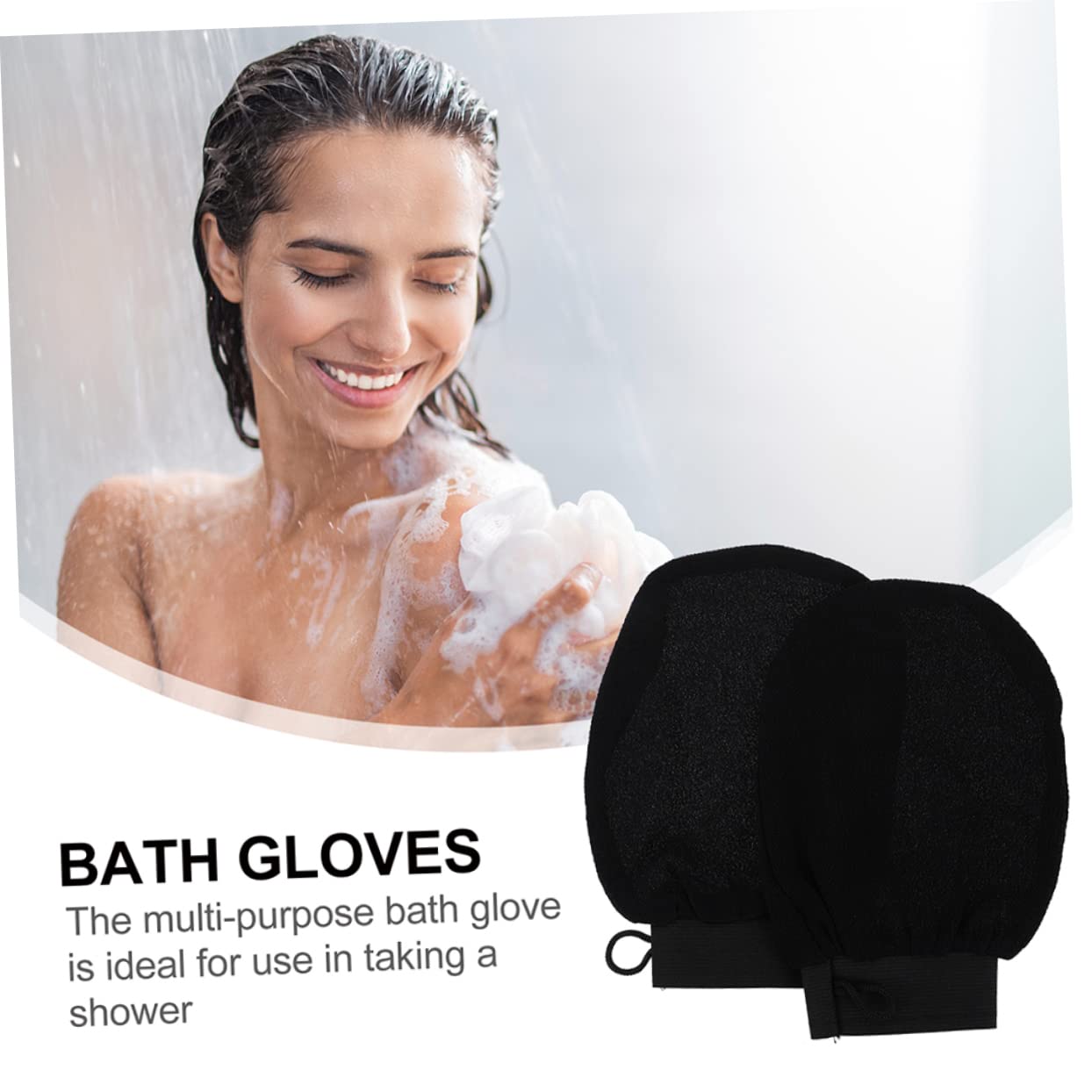DOITOOL 15 Uds Guantes De Baño Guantes Exfoliantes Guante Exfoliante Corporal Guantes Exfoliantes Exfoliante Corporal Guantes Exfoliantes Guantes De Ducha Fibra De Viscosa Toallita De