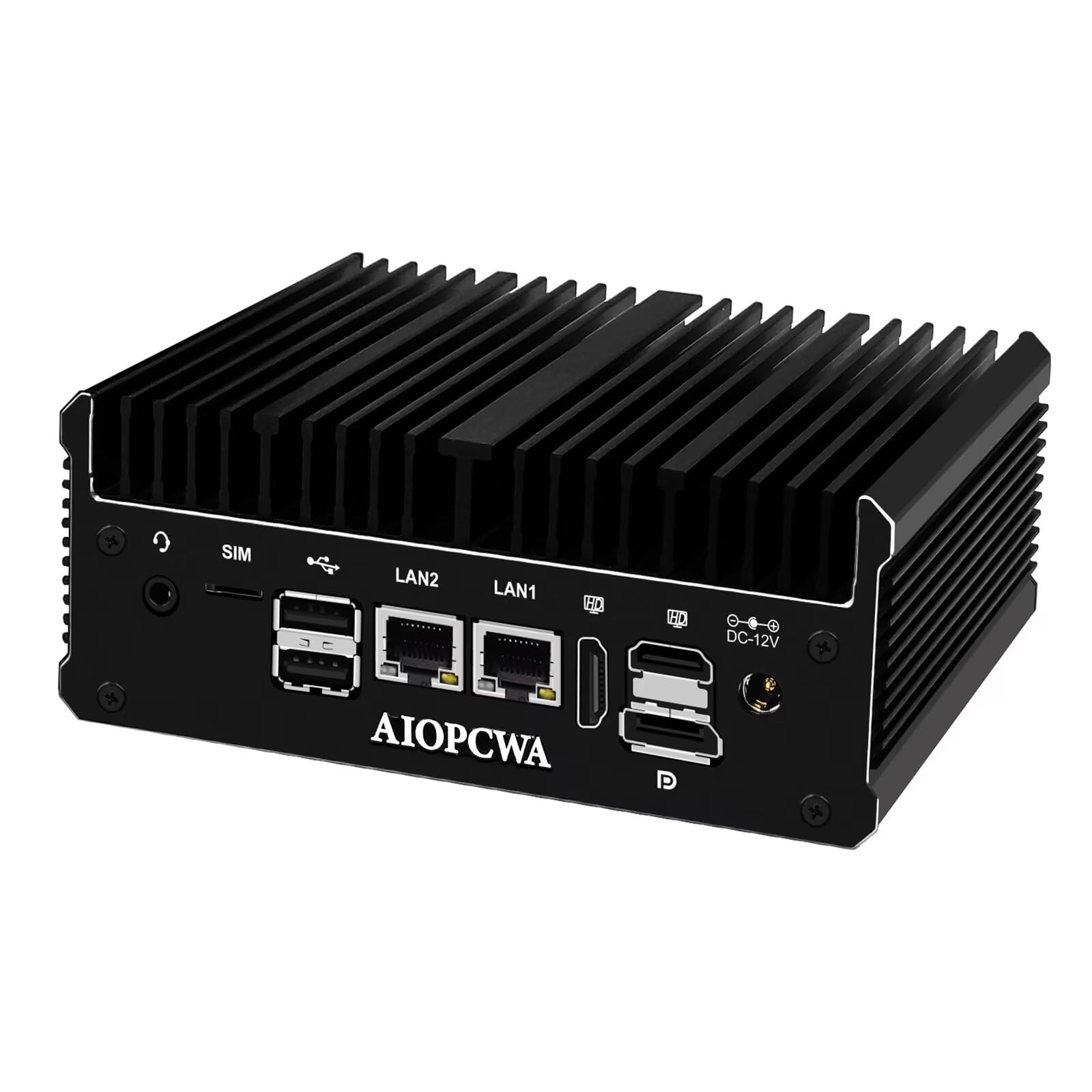 Amazon.co.jp: AIOPCWA ファンレス ミニPC Celeron J6412, 産業用 商業