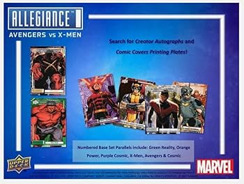 Amazon.com: 2023 Upper Deck Marvel Allegiance Avengers vs X-Men