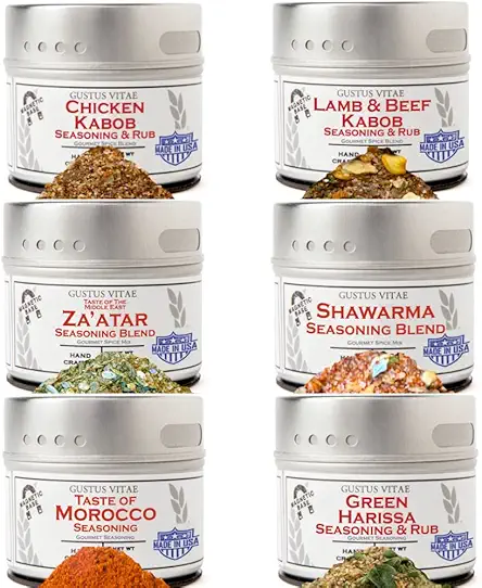 Middle Eastern Seasonings Gourmet Gift Set - Tastes...