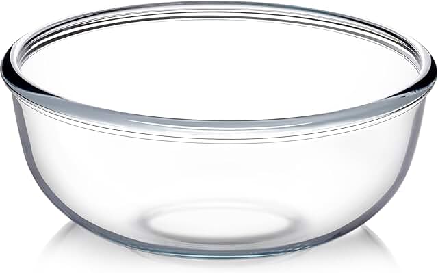 27 Glass Bowl Decor Ideas for Every Corner of Your Home 12 NUTRIUPS 6 Quart Large Glass Mixing Bowl, Clear Large Salad Bowls Glass ...
