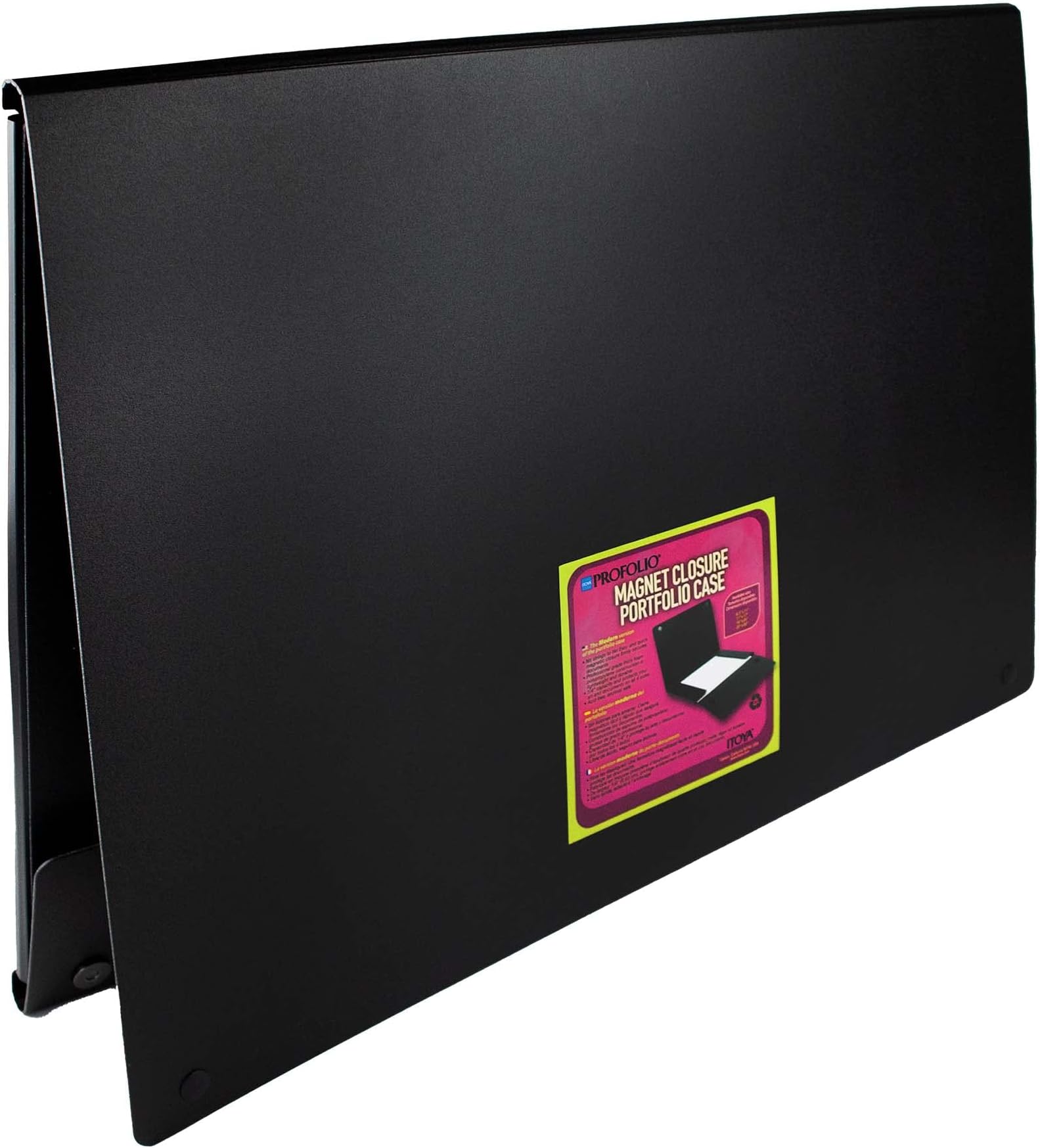 ITOYA Profolio, Magnet Closure Portfolio Case, 18x24 inches (MG-1824BK)