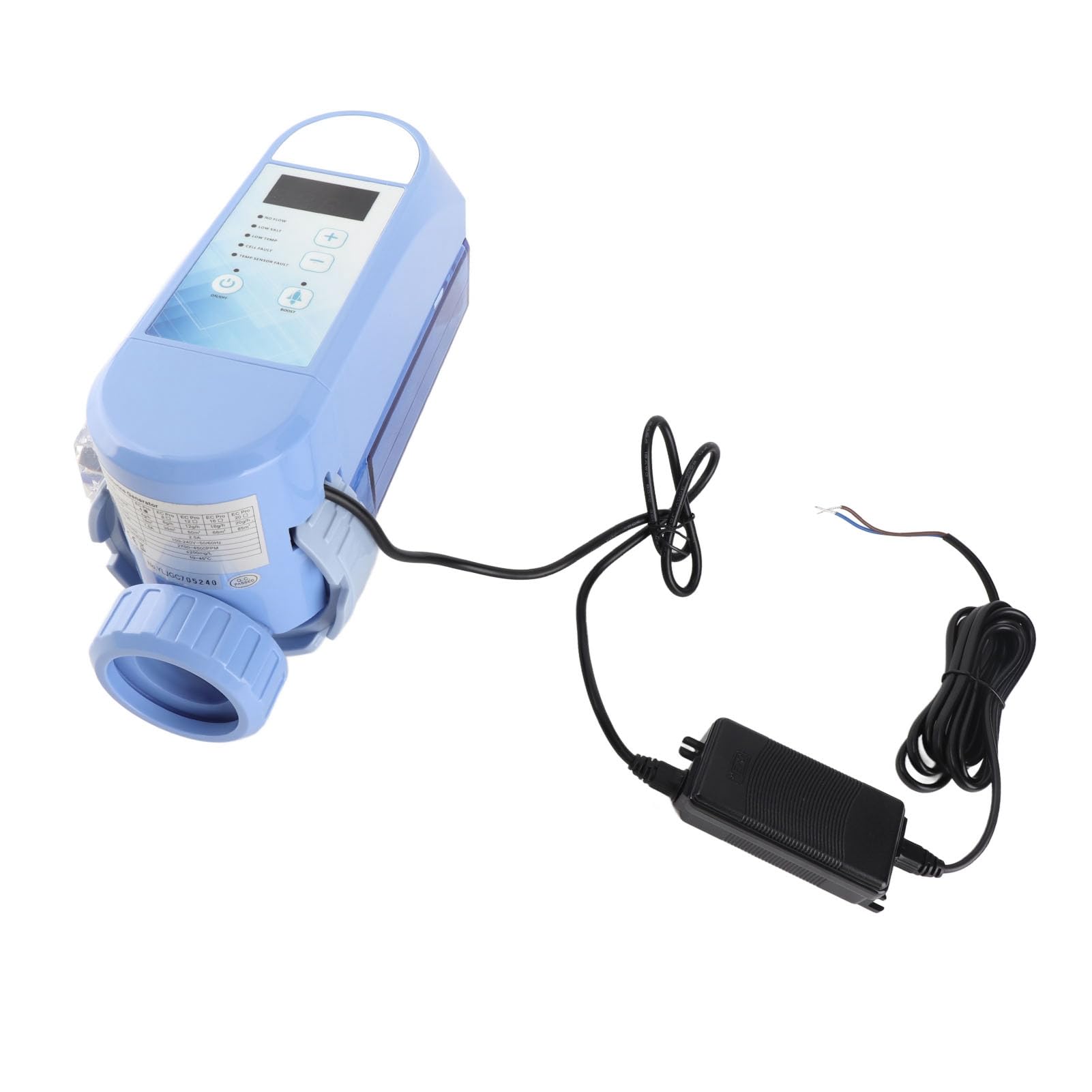 DE Piscina DE Agua Salada, Inteligente DE Clorador Salino DE 2700-4500 Ppm con Control DE Aplicación Smart Life para Piscinas Enterradas (CE Pro 4)