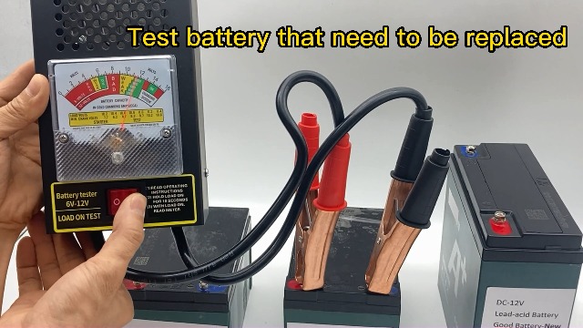 12V Auto Battery Voltage Load Tester - Clamp-On Car Battery & Starter Testing Tool 2 thumbnail image
