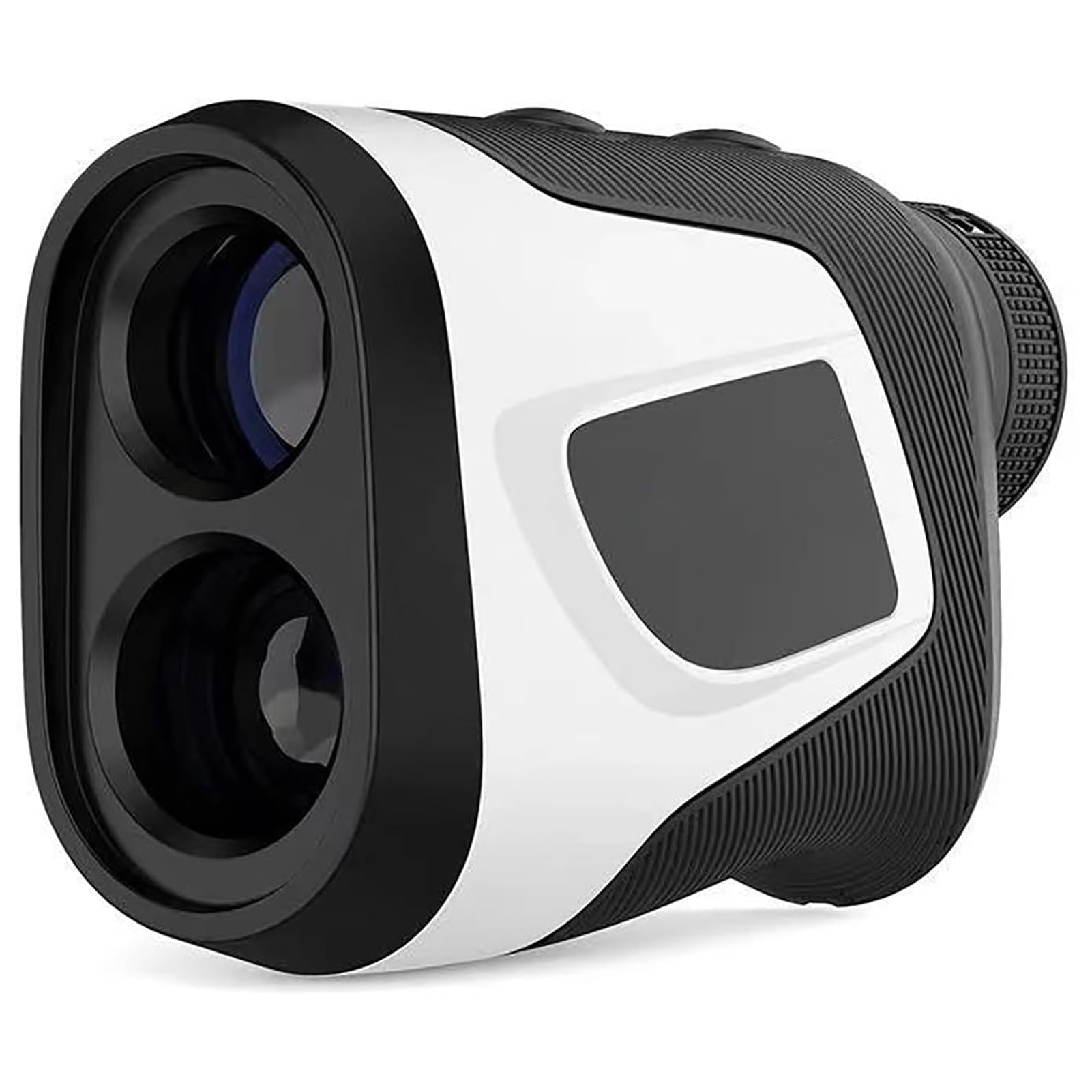 Télémètre de golf grossissement 6x blanc avec mesure de vitesse et hauteur 1000m