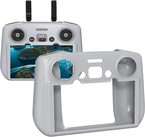Funda de silicona para DJI Air 3 RC 2 Controller Funda protectora RC Accesorios de control remoto (gris) Negro -,Gris disponible en Yaxa Guatemala