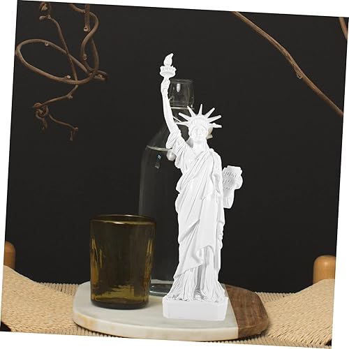 Miniatura 6 de Yardwe Modelo de estatua de la libertad, decoración elegante, decoración de oficina, decoración de resina artesanal, decoración cultural, regalos de