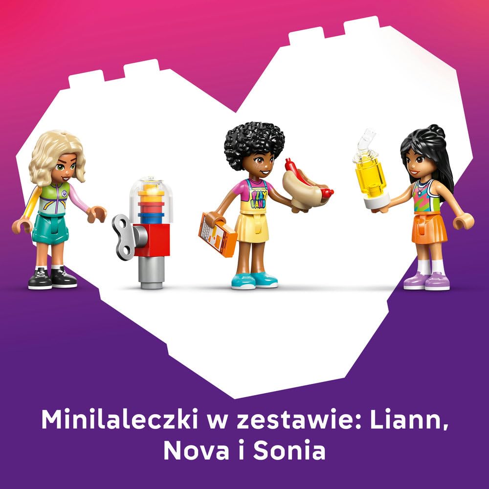 LEGO Friends Niezwykła sala zabaw 42686 | Sala zabaw, kreatywny zestaw, prezent dla dziewczynki i chłopca 7+, 668 elementów