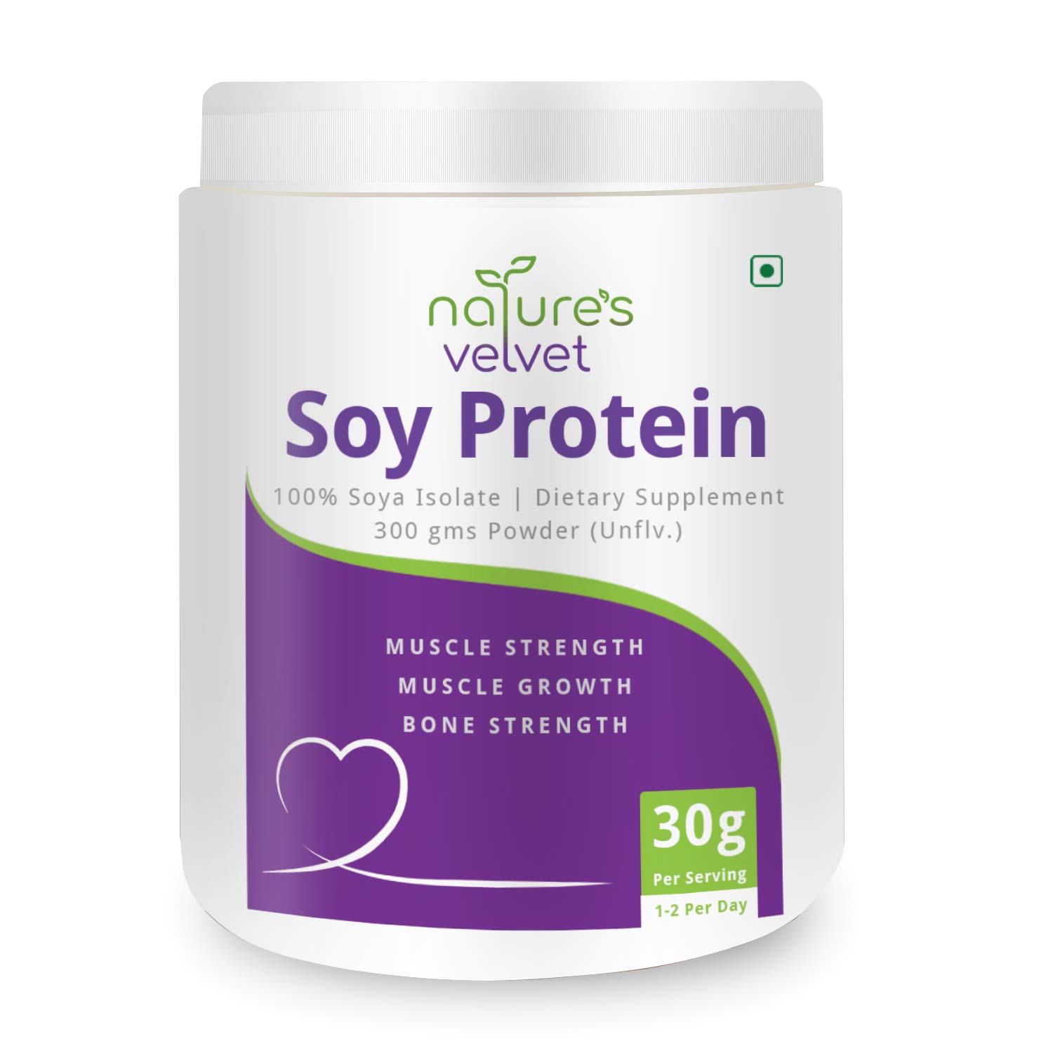 Natures Velvet Lifecare Soy Protein, Vegetarian and Natural, 300 gms - Pack of 1-image-34
