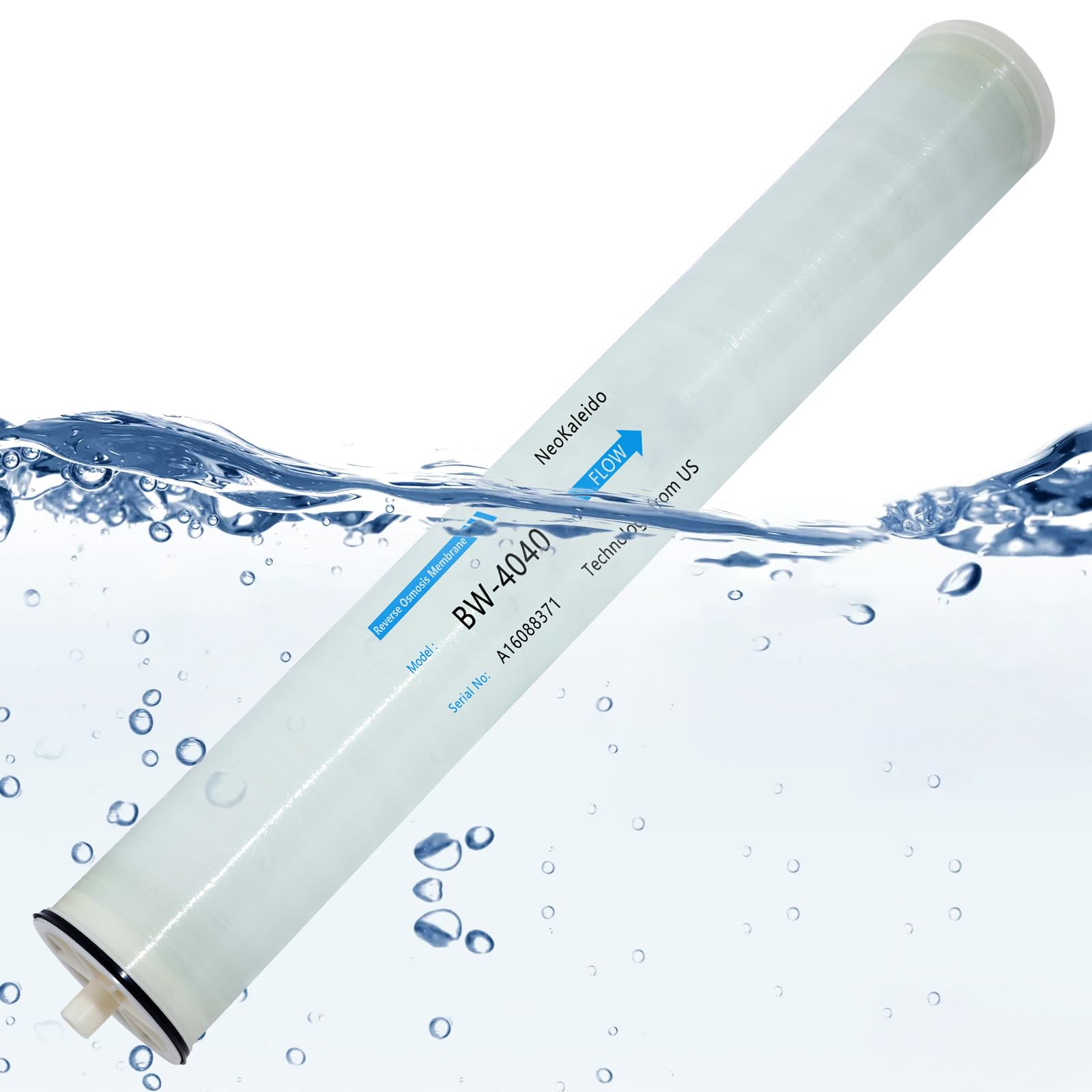 BW-4040 Reverse Osmosis Membrane, BW4040 RO Membrane - High Performance for Commercial, Industrial, Agricultural, and Residential Use - 2400 GPD, Size 4" x 40"