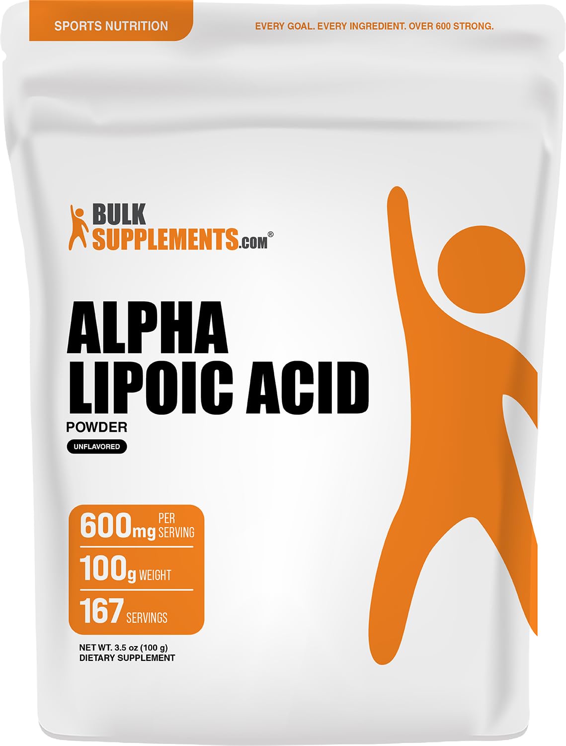 BulkSupplements.com Alpha Lipoic Acid Powder - 100g (Pack of 1) 3.5 Ounce (Pack of 1)