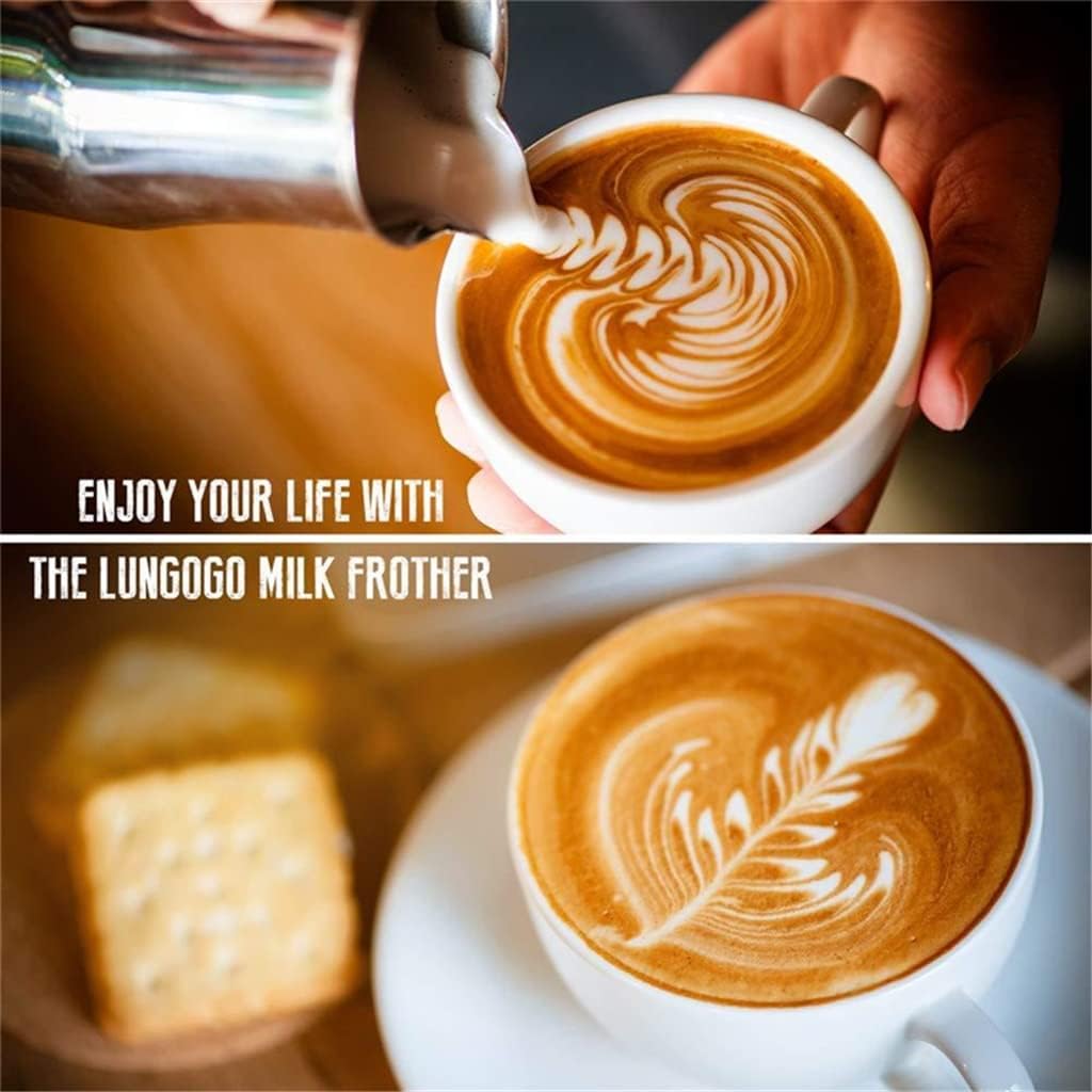 Electric Milk Frother Egg Foam Coffee Maker For Cappuccino Food Blender Stirrer Mixer Whisk(D)