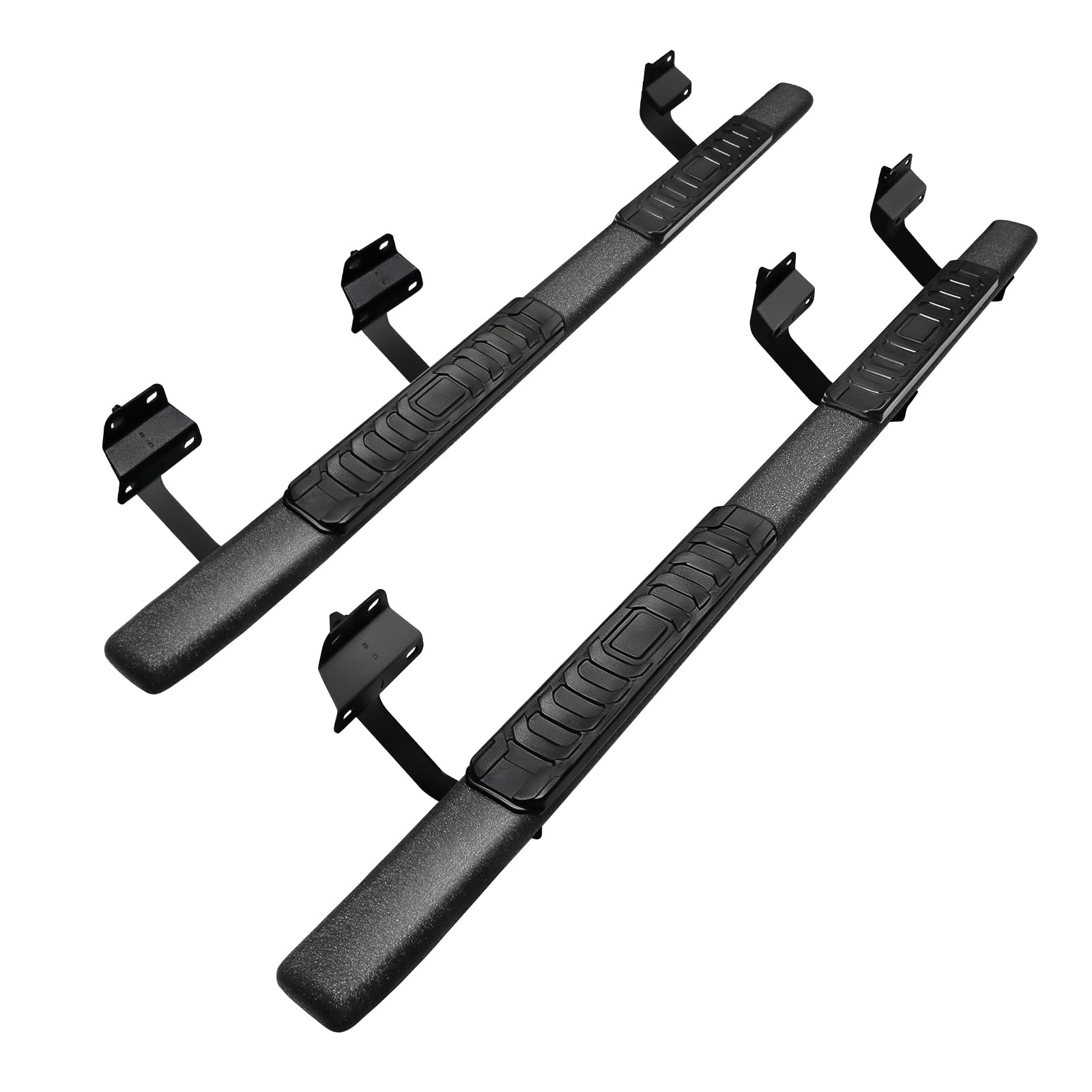 SYHVU 4.3 Inch Running Boards for 2015-2026 Ford F-150 SuperCrew Cab & 2017-2025 Ford F250 F350 Super Duty Crew Cab, Side Step Rails Nerf Bars