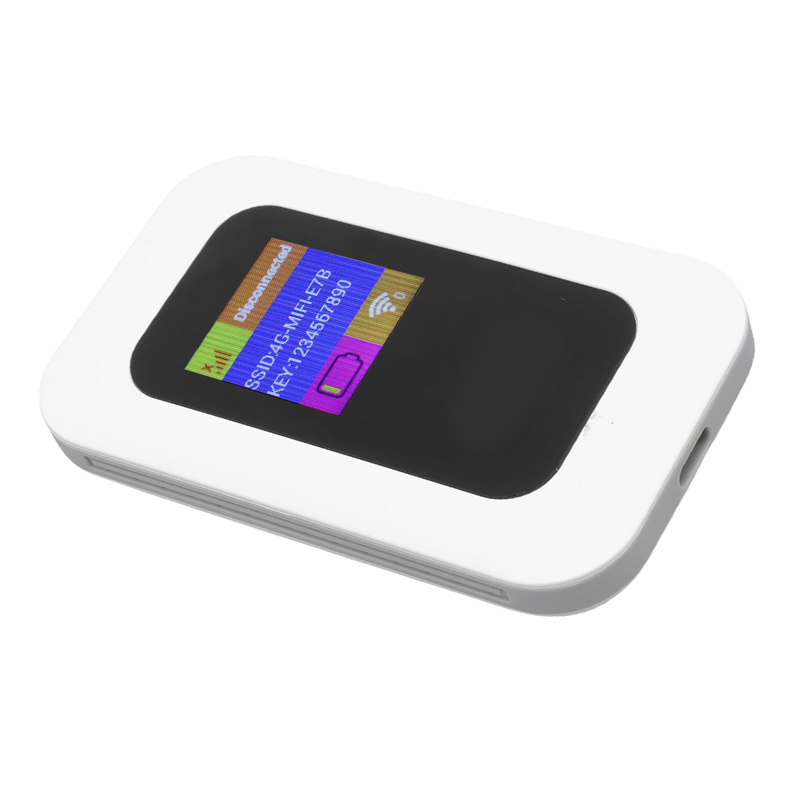Generic Urządzenie Typu Hotspot Wi-Fi o Dużej Prędkości 4G Kieszonkowa sieć Bezprzewodowa 300 Mb/s do Użytku Domowego i Biurowego