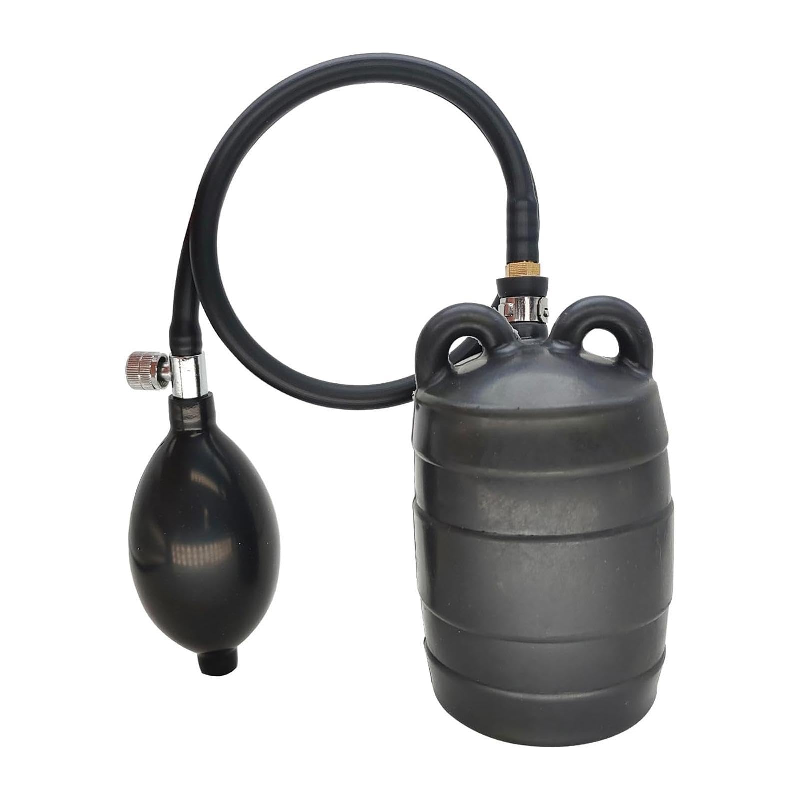 Inflatable Pipe Plug Gummistopfen Dichtkissen Rohrprüfstopfen Ballon mit Handpumpe Flexible Nutzung für Abflussrohre Baustellen Installateure Professi, Dn75