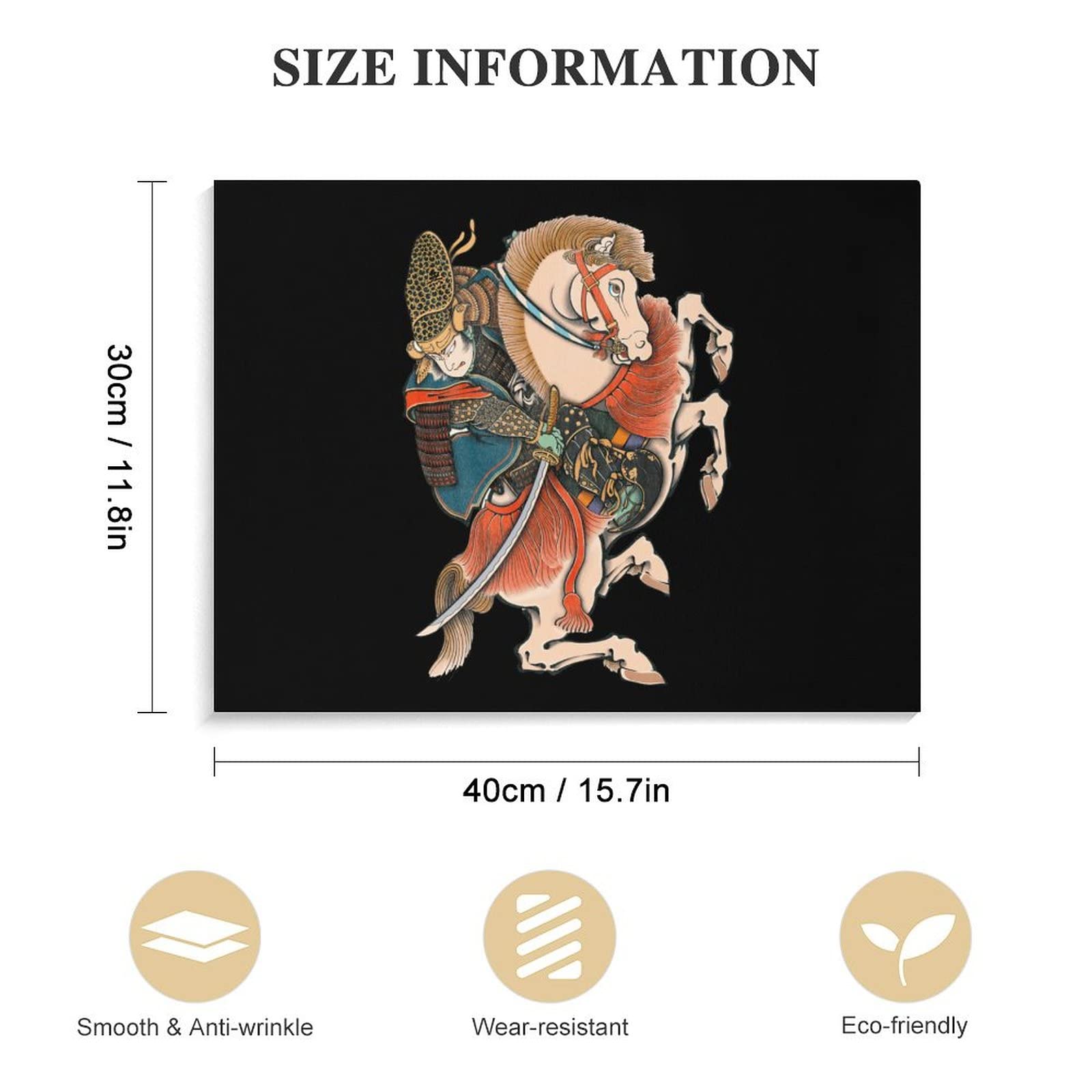 Amazon.co.jp: 戦国武将 上杉謙信 浮世絵 アートパネル 壁飾り 壁絵 