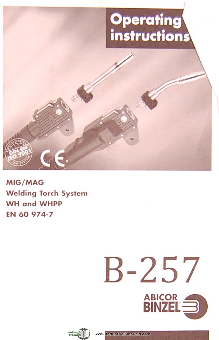 Binzel Abicor Mig/Mag Welding Torch System