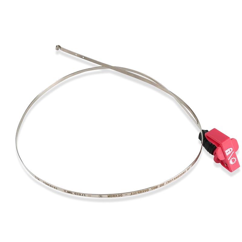 Vareta de nível do fluido da transmissão Camotokiit 15183801 para Cadillac, Chevrolet e GMC – 1 unidade