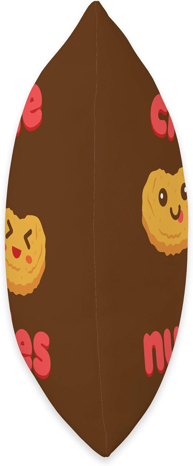 Chickie Nuggies Chicken Nuggets Funny Baby Meme Cute Kawaii Throw Pillow