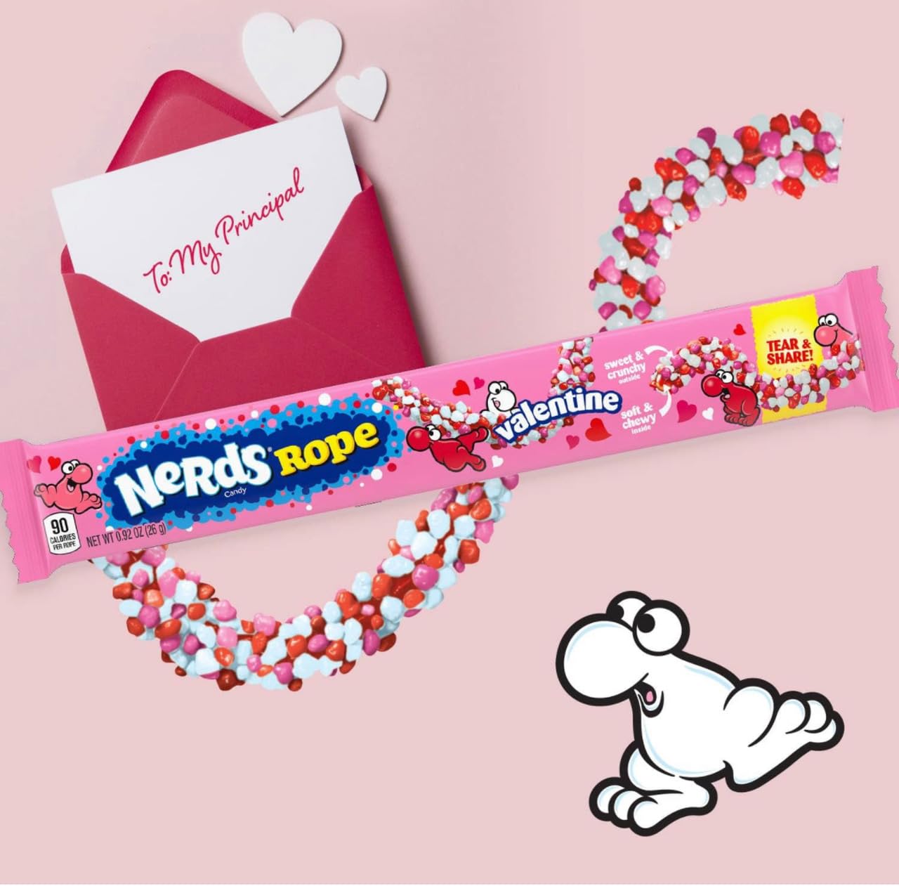 Amazon.com : Special Edition NERDS Rope Valentine Candy | Sweet