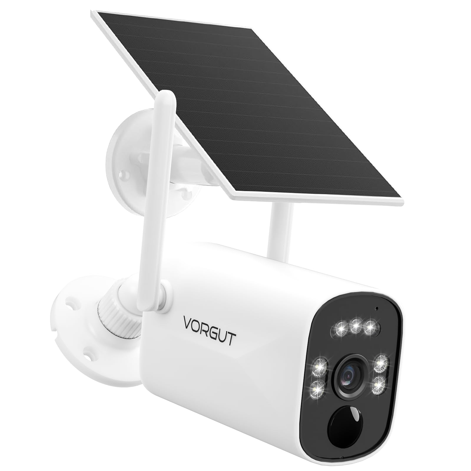 Amazon.co.jp: VORGUT 防犯カメラ 屋外 ソーラー 400万画素 監視カメラ
