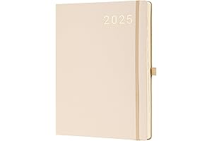 2025 Monthly Planner - Seashell Gold: The Perfect Organizer for Your Busy Life