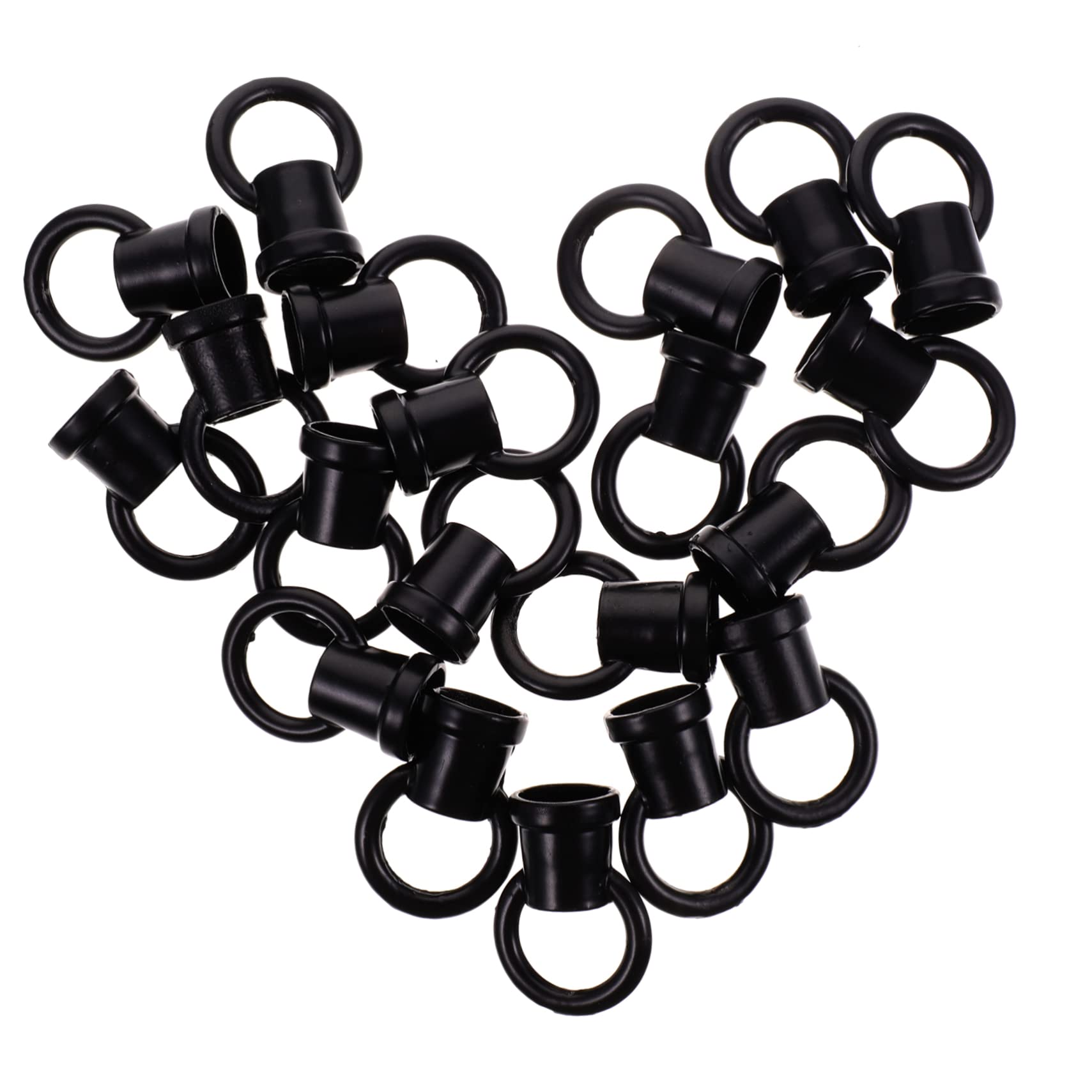 Unomor Replacement Parts for Ceiling Lamps 20pcs Chandelier Hooks Ring Screws for Easy Maintenance