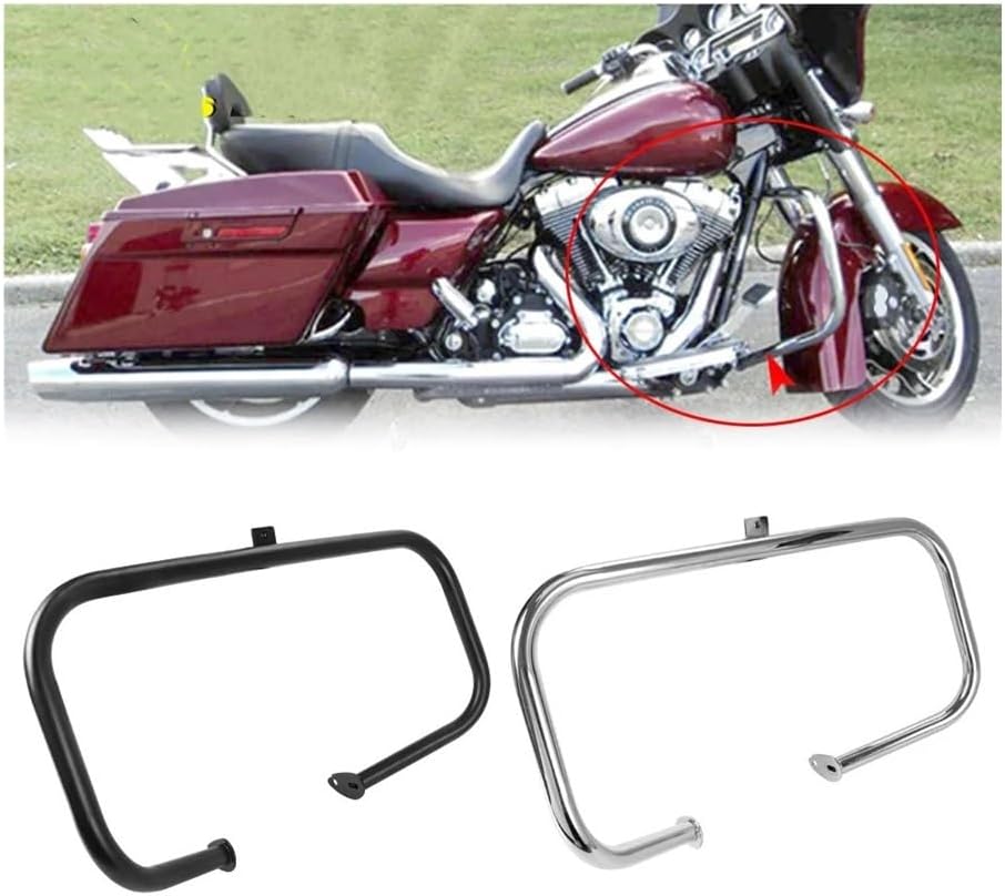 Engine Guard Crash Bar Bumper for Street Bike for Street Customization 2014-2022 Engine Protection Frame Bumper Guard Motorcycle Body Protection Bar Bumper Engine Guard Crash Bars