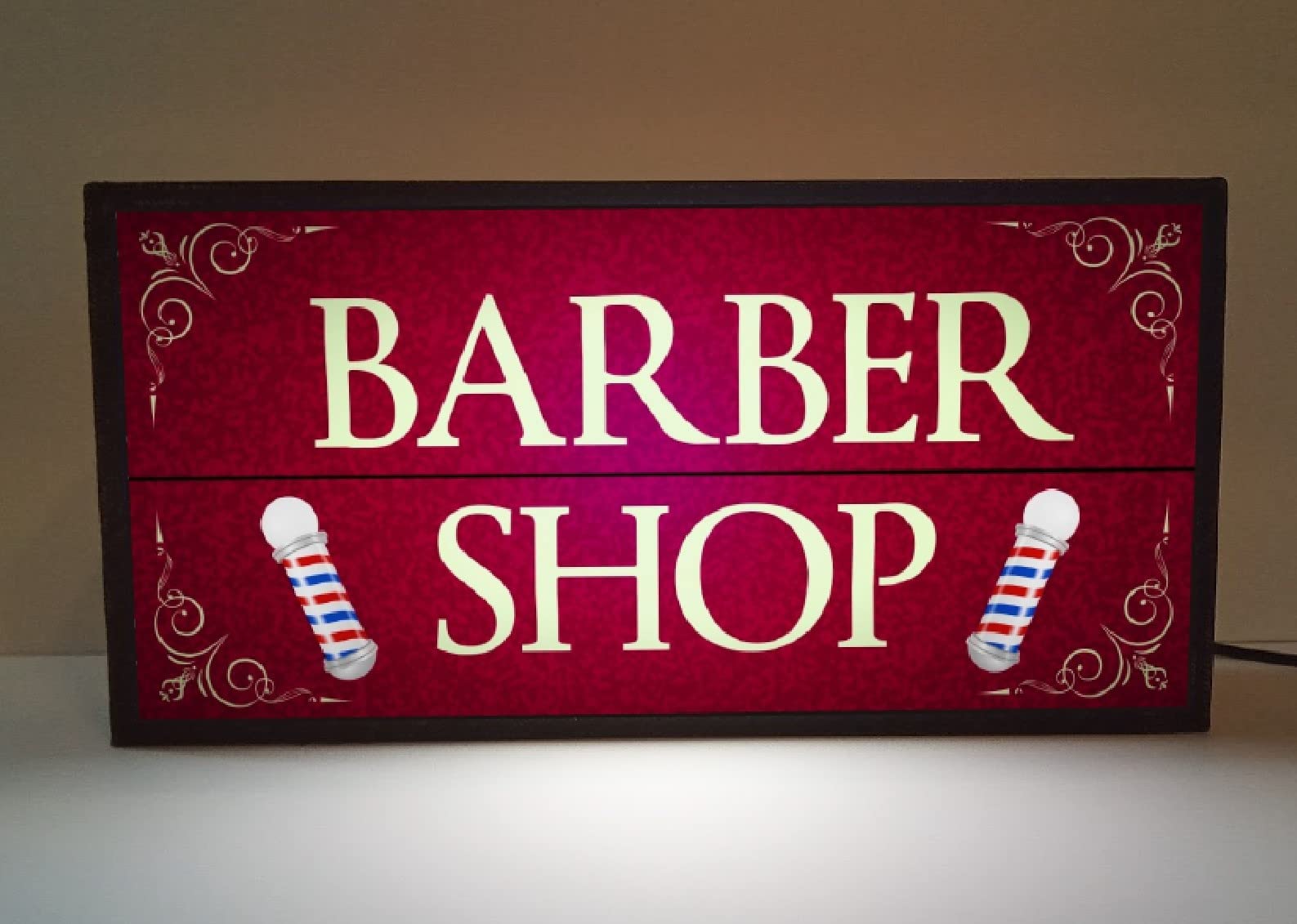 希少！ サインポール 床屋看板 barber - 店舗用品