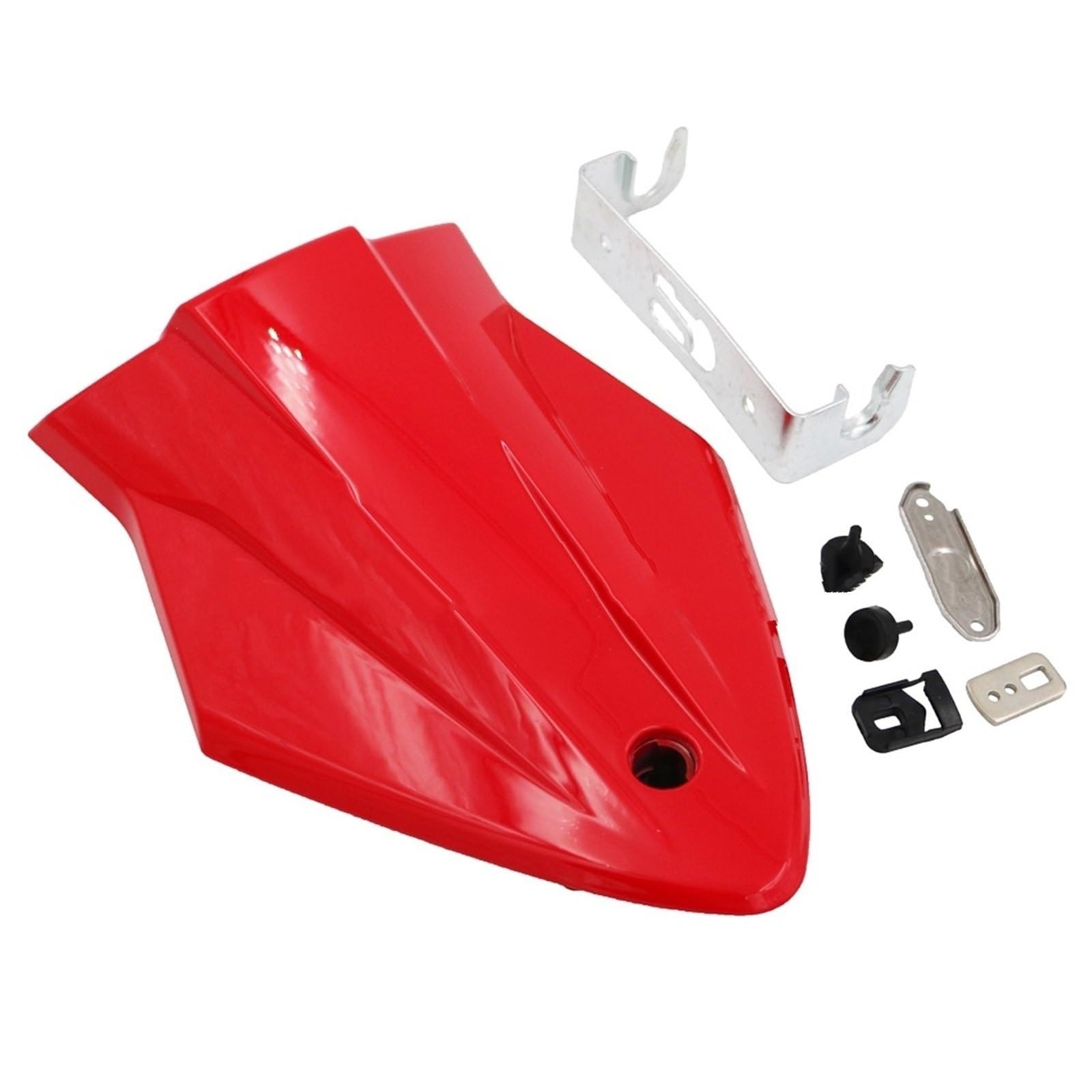 DGHBNP Motorbike Cowls Fit For Bmw S1000RR S1000r 2015-2018 Rear Wing Rear Seat Cover Passenger Hard Single Seat Cover Rear Hump Fairing Hump Tail Fairing(RED)