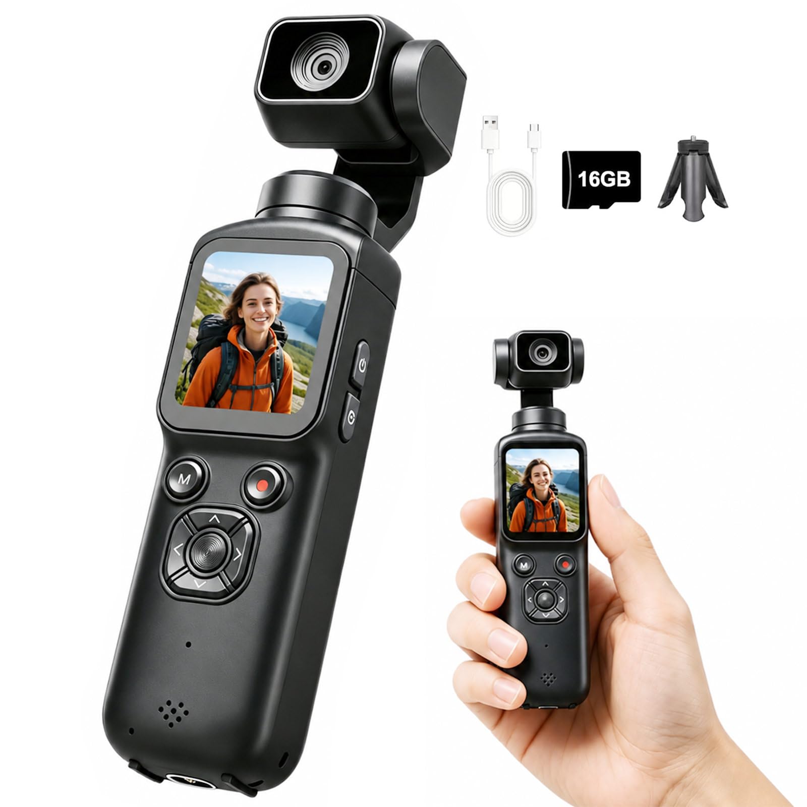 VETEK 4K Vlogging Camera